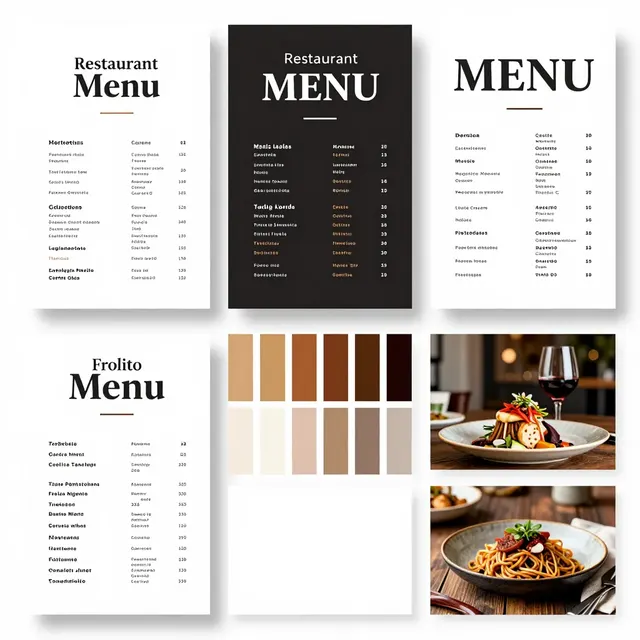 Best Fonts and Colors for Digital Restaurant Menus