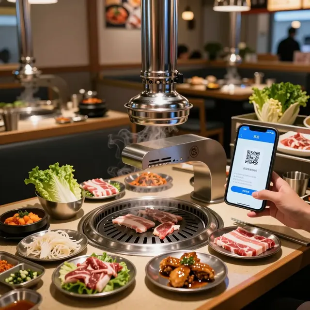 Mastering the Korean BBQ QR Menu Experience