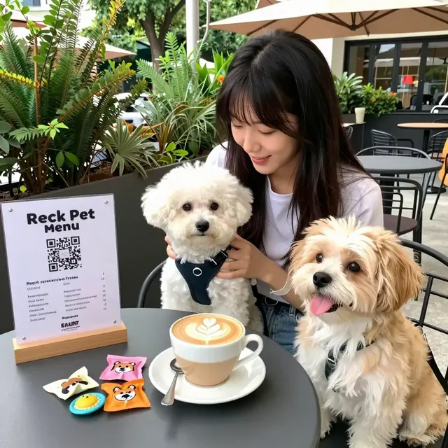Cara Mencipta Menu Kafe Ramah Haiwan Peliharaan dengan Kod QR
