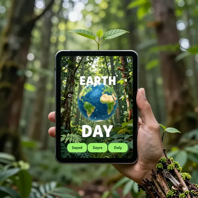 Earth Day Special: How Digital Menus Save 100 Trees Per Restaurant