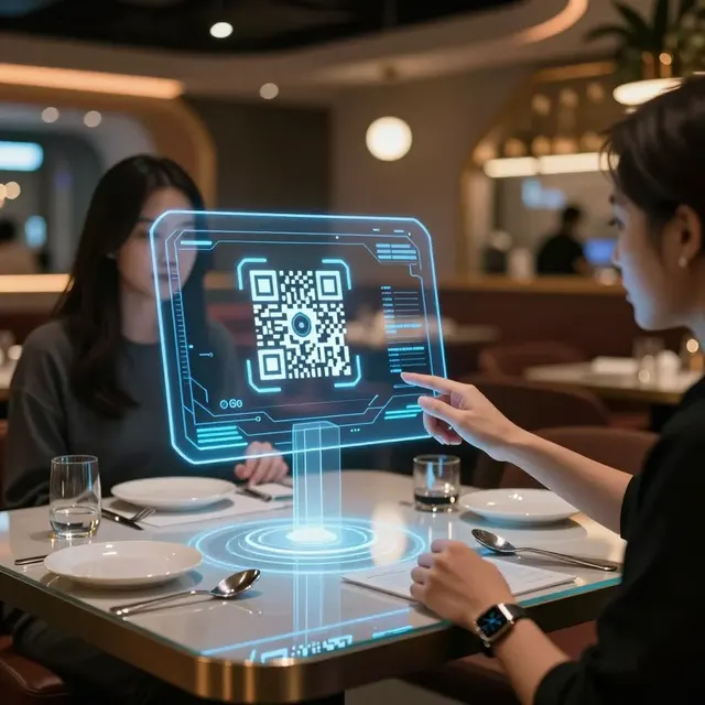 음성, AI, QR 코드: 주문의 미래