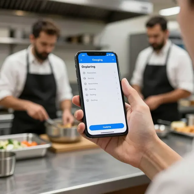 Guia per a l'ordre mòbil a restaurants
