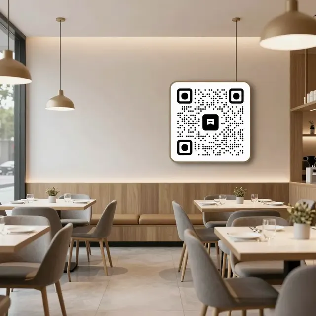 QR 코드를 활용한 레스토랑 인테리어 디자인 팁