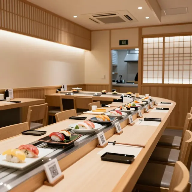 Hvordan sushi-restauranter bruger QR-bestilling til at fremskynde servicen.