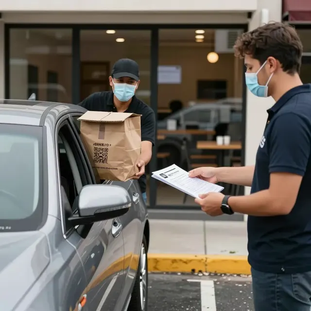 Dominiar els codis QR per a la venda i recollida de restaurants
