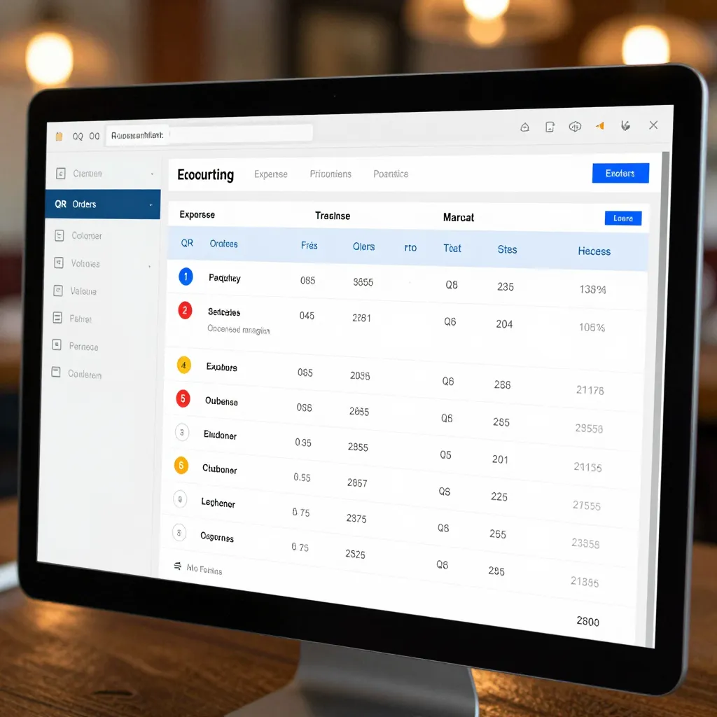 Best Restaurant Accounting Software for QR Ordering
