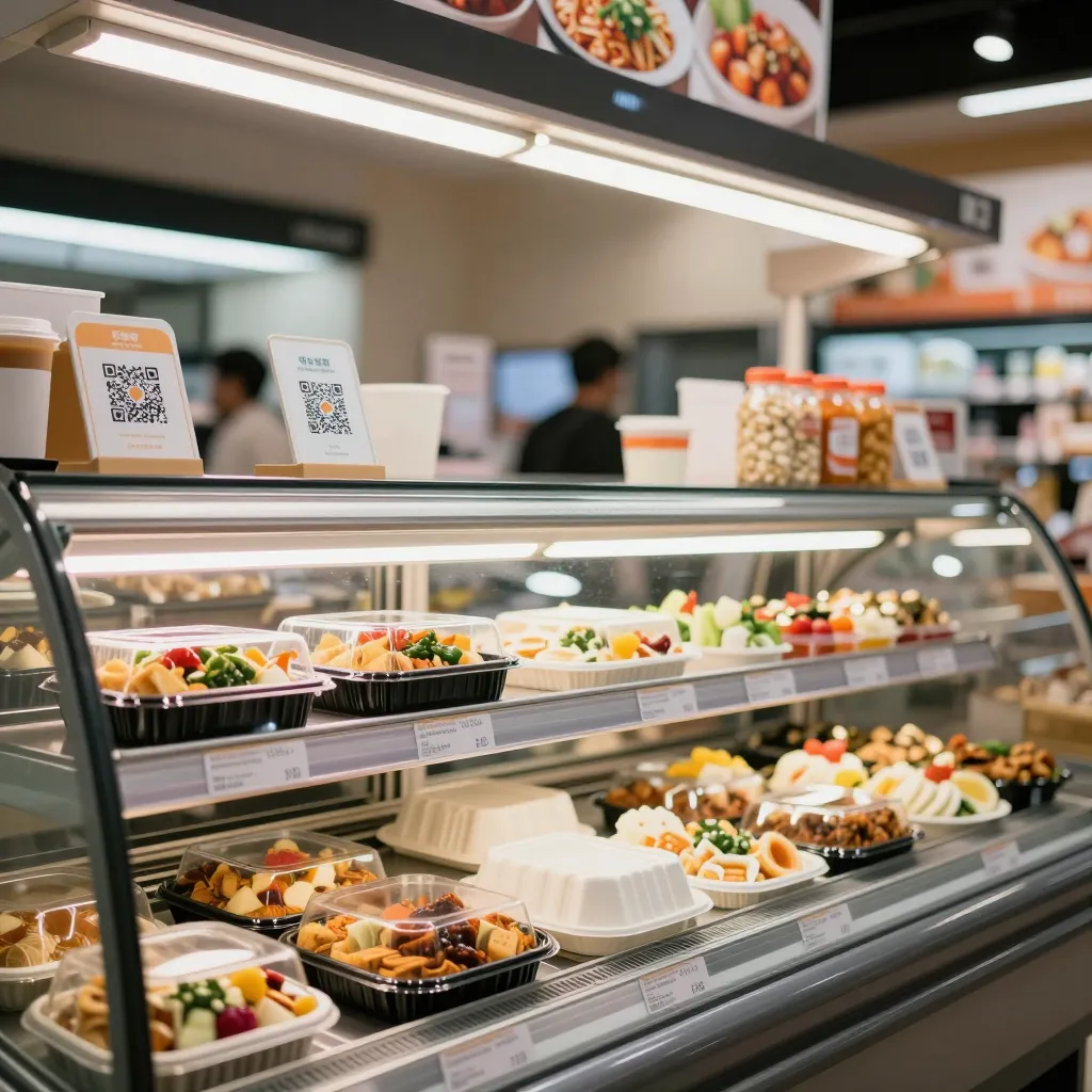 How Convenience Stores Use QR Codes to Sell Prepared Meals