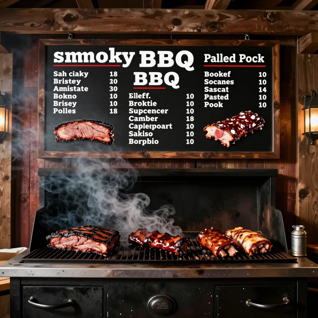 How to Create a BBQ Digital Menu That Converts