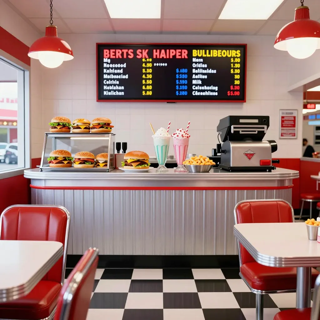 How to Create a Diner and Comfort Food Digital Menu
