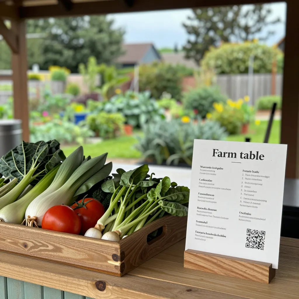 Farm-to-Table Digital Menus: A Sustainable Guide