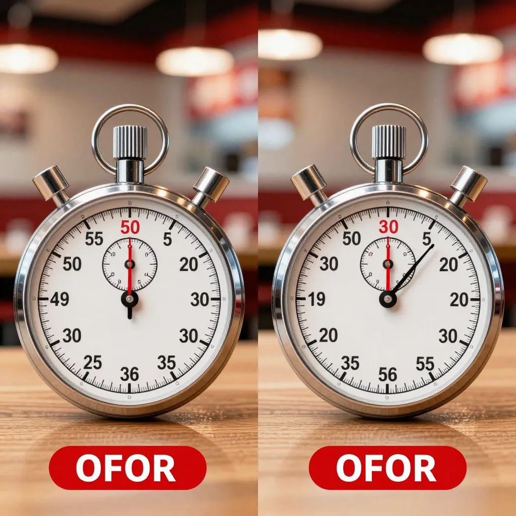 Restaurant Speed of Service: How QR Ordering Cuts Time in Half