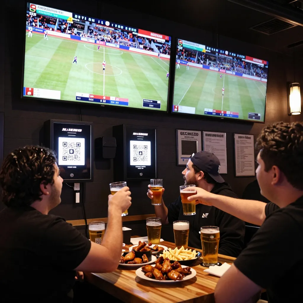 How Sports Bars Use QR Menus for Game Day Rush