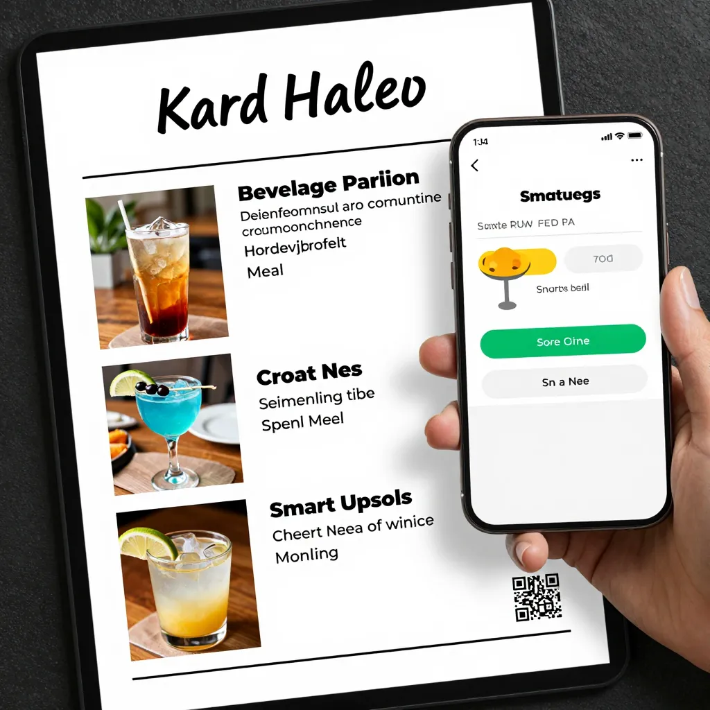 How to Upsell Drinks Through Your QR Menu